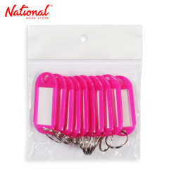 Tiger Key Tags 10 pieces Per Pack, Pink - Home & Office...