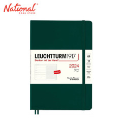 Planner 2024 WTV A5 Softcover, Forest Green - Stationery...