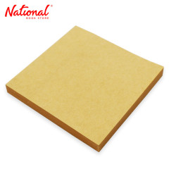 Sticky Notes 3x3 inches Kraft 60 Sheets - School & Office Stationery
