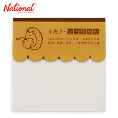 Memo Pad 3x3 inches Plain 60 Sheets - School & Office...