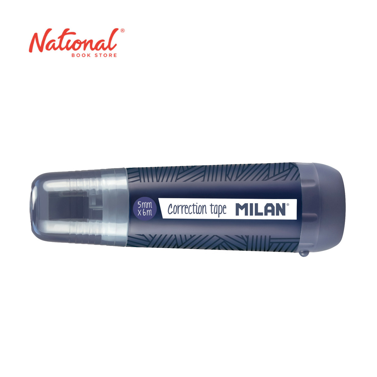 Milan Refillable Correction Tape with Refill Navy Blue 5mmx6m BWM10478B - School & Office Supplies
