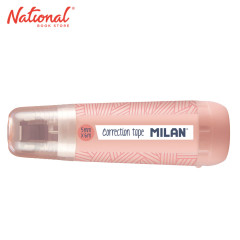 Milan Refillable Correction Tape with Refill Pink 5mmx6m...