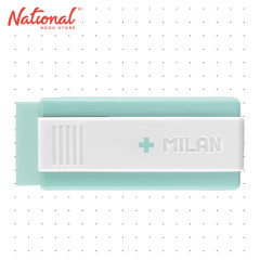 Milan Rubber Eraser Office with Cover Turquoise 320 BPM10457IBGGR - School & Office Stationery