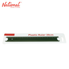 NB Looking Plastic Ruler Black 20cm SVO20T013 - School &...