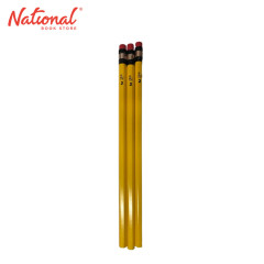 Best Buy Regular Wooden Pencils - New Yellow No.2 3's -...