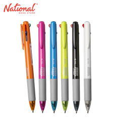4 Color Ballpoint Pen Retractable 0.7mm B-551 (barrel color may vary) (sold per piece)
