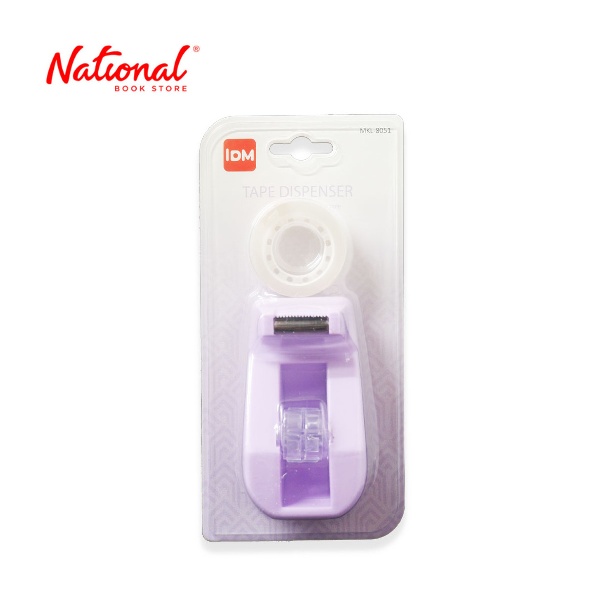 Tape Dispenser MKL-8051 Purple Mini with Tape - Home & Office Accessories