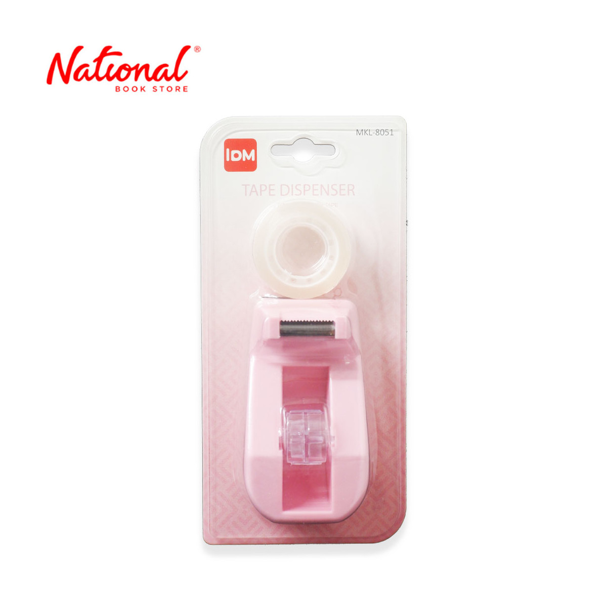 Tape Dispenser MKLl-8051 Pink Mini with Tape - Home & Office Accessories