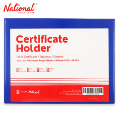 Best Buy Certificate Holder Parchment 9x12 inches, Royal Blue - Frames