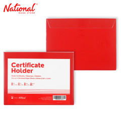 Best Buy Certificate Holder Parchment 9x12 inches, Red - Frames