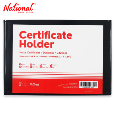 Best Buy Certificate Holder A4 8.27x11.69 inches, Black - Frames