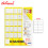 Elit Label Sticker BM2831 105x42.4mm Plain 10's - School & Office Supplies