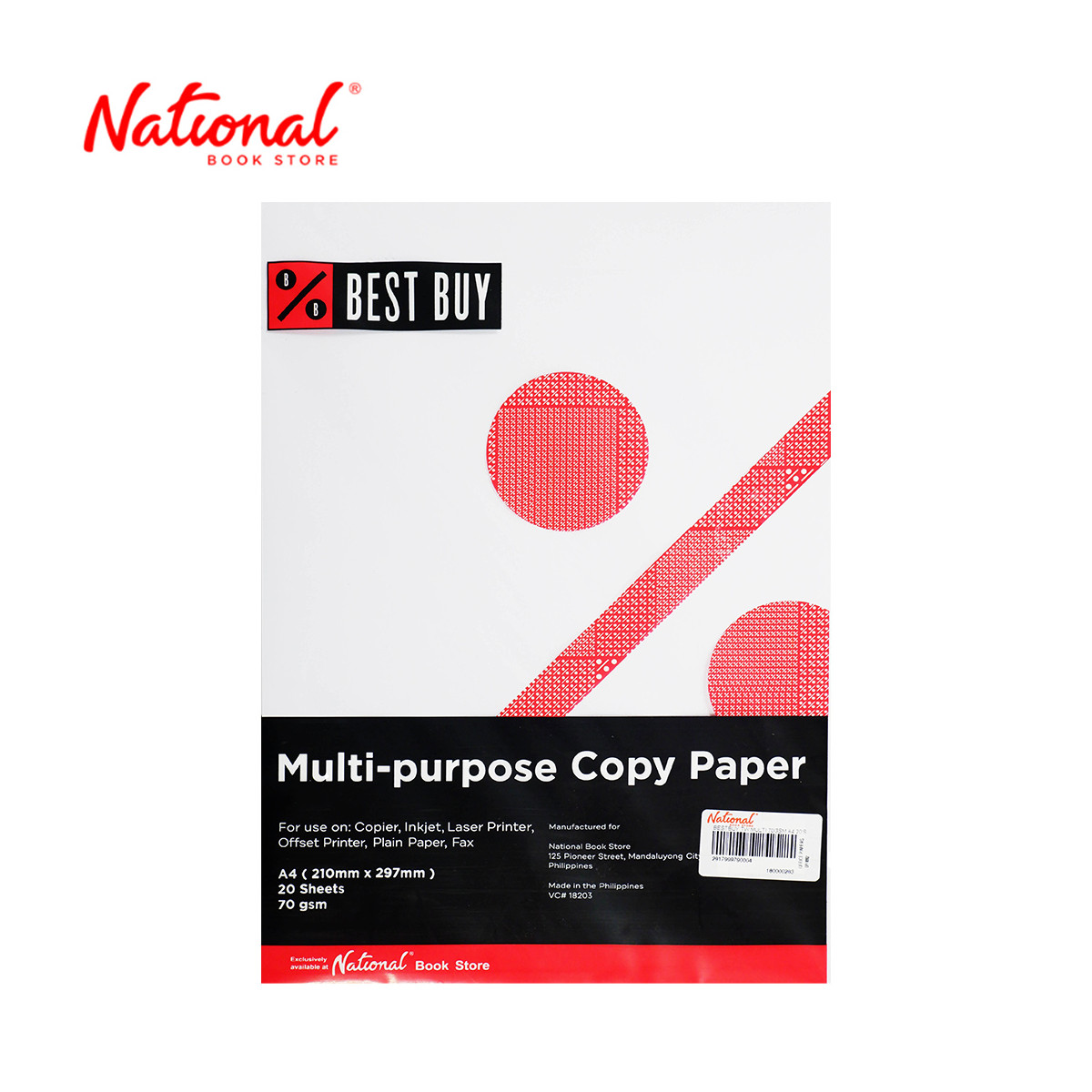 Best Buy Typewriting Paper A4 70gsm 20's - School & Office Supplies - Copy Paper