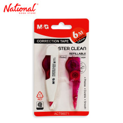 M&G Refillable Correction Tape with Refill Master Clean...