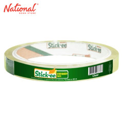 Stick-ee Adhesive Tape Big Roll Clear 12mmx40m - School & Office Supplies