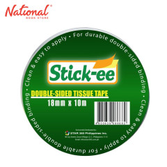 Stick-ee Double-Sided Tape Tissue Big Roll 18mmx10m -...