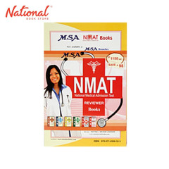 NMAT REVIEWER SET:NATIONAL MEDICAL ADMISSION TEST