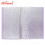 Axis Clearbook Fixed AX-CB002FC Long Plain with Insert Spine Label, Violet - School & Office Supplies