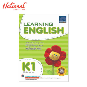 Learning English Kindergarten 1 by S. James - Trade Paperback - Reading for Preschool