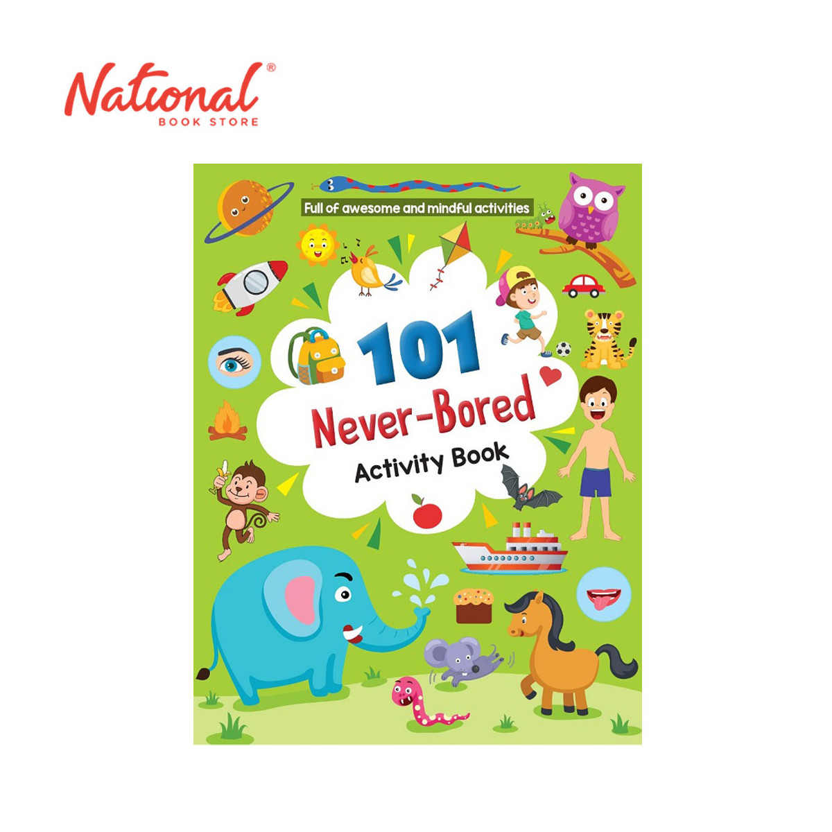 101 Never-Bored Activity Book - Trade Paperback - Activity Books