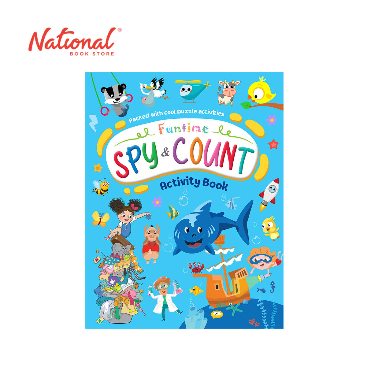 Funtime: Spy & Count Activity Book - Trade Paperback - Activity Books