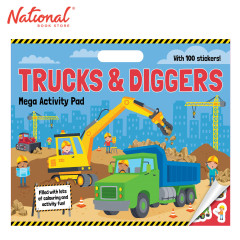 Mega Activity Pad: Trucks & Diggers - Trade Paperback -...