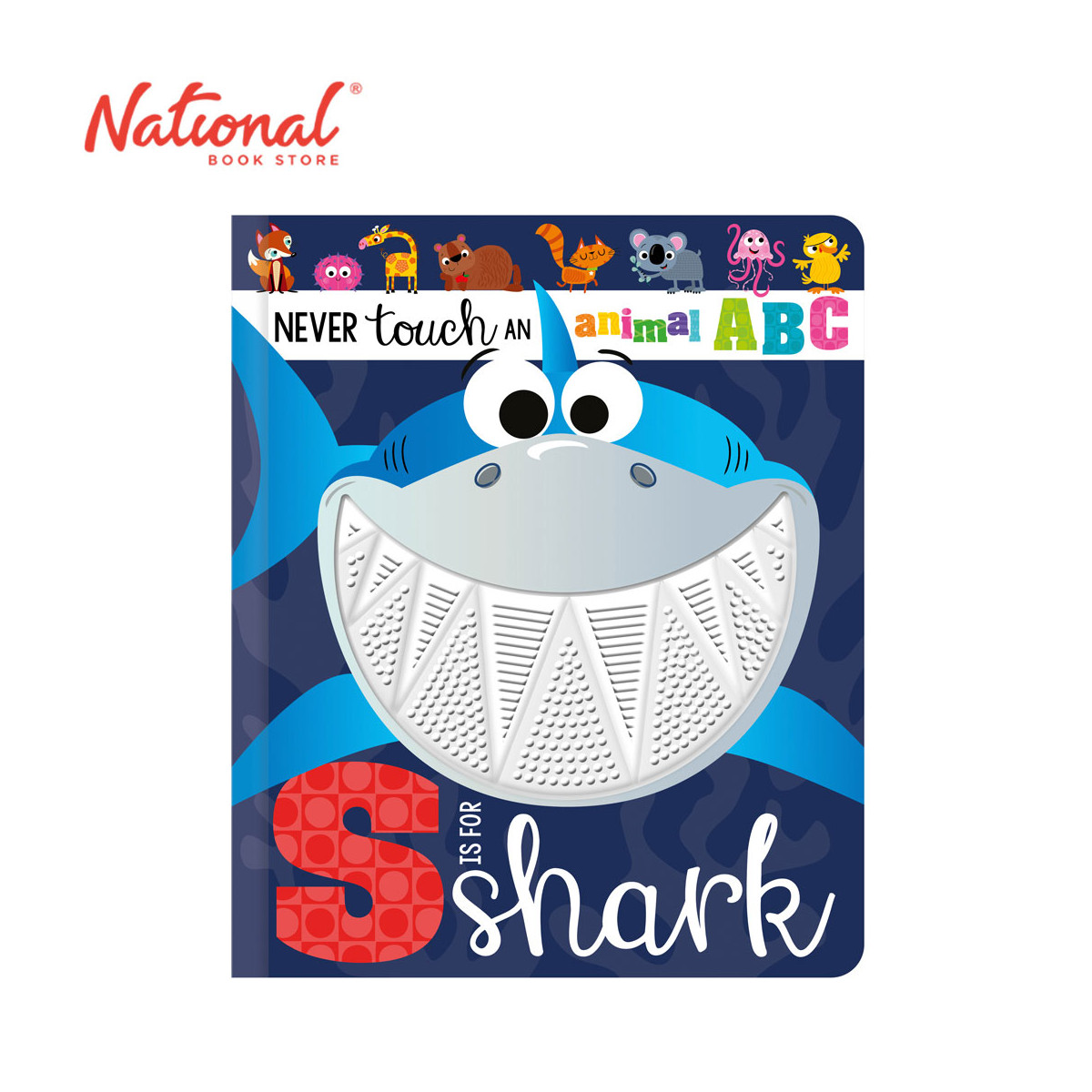 Never Touch An Animal ABC: S Is For Shark - Board Book - Preschool Books