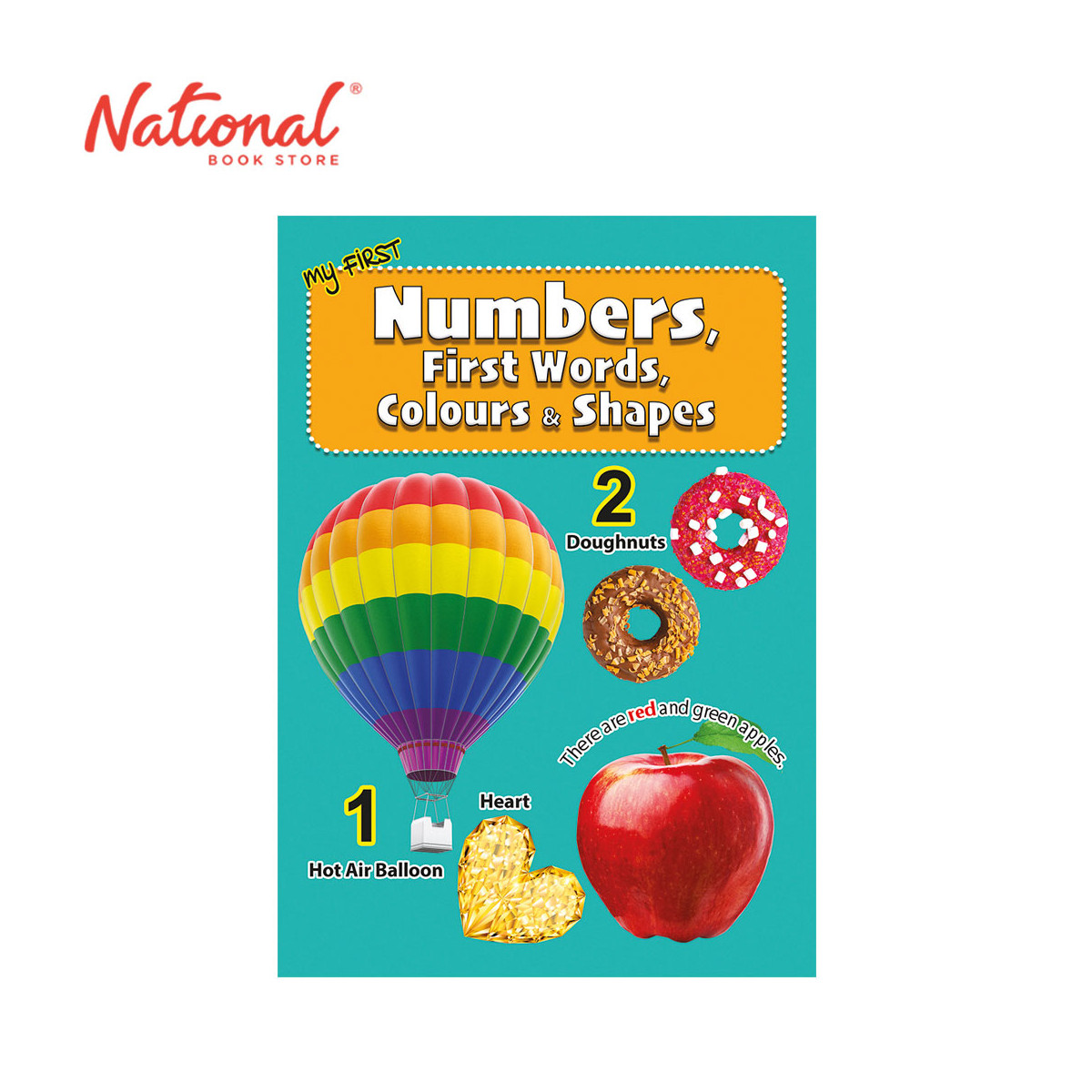 My First Numbers, First Words, Colours & Shapes - Trade Paperback - Preschool Books