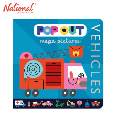 Pop Out Mega Pictures Vehicles - Board Book - Preschool...