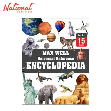 Max Well Universal Reference Encyclopedia - Hardcover - Books for Kids