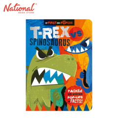 My First Popedia: T-Rex VS Spinosaurus - Board Book -...
