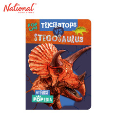 My First Popedia: Triceratops VS Stegosaurus - Board Book...
