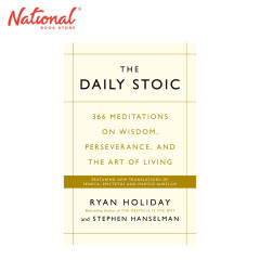 The Daily Stoic by Ryan Holiday and Stephen Hanselman -...