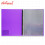 Axis Clearbook Refillable AX-CB004A4 A4 Purple Translucent Plain - Office Supplies