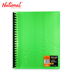 Axis Clearbook Refillable AX-CB004A4 A4 Green Translucent...