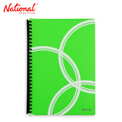 Axis Clearbook Refillable AX-CB003FC Long Green Printed...