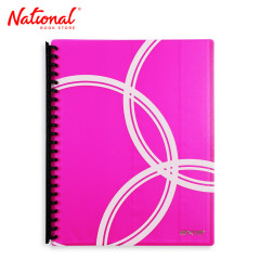 Axis Clearbook Refillable AX-CB003A4 A4 Magenta Printed...