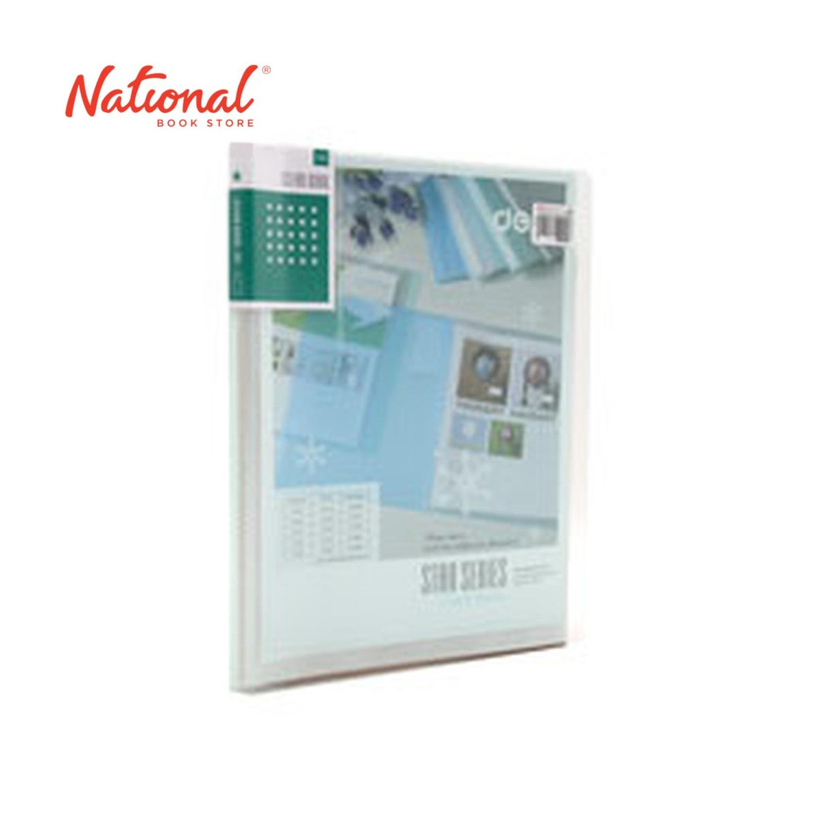 DELI CLEARBOOK FIXED 5120 A4 20SHEETS CLEAR