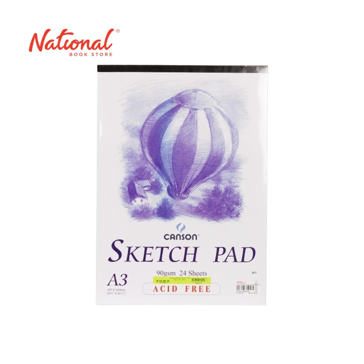 CANSON BALLOON SKETCH PAD A3 24 SHEETS