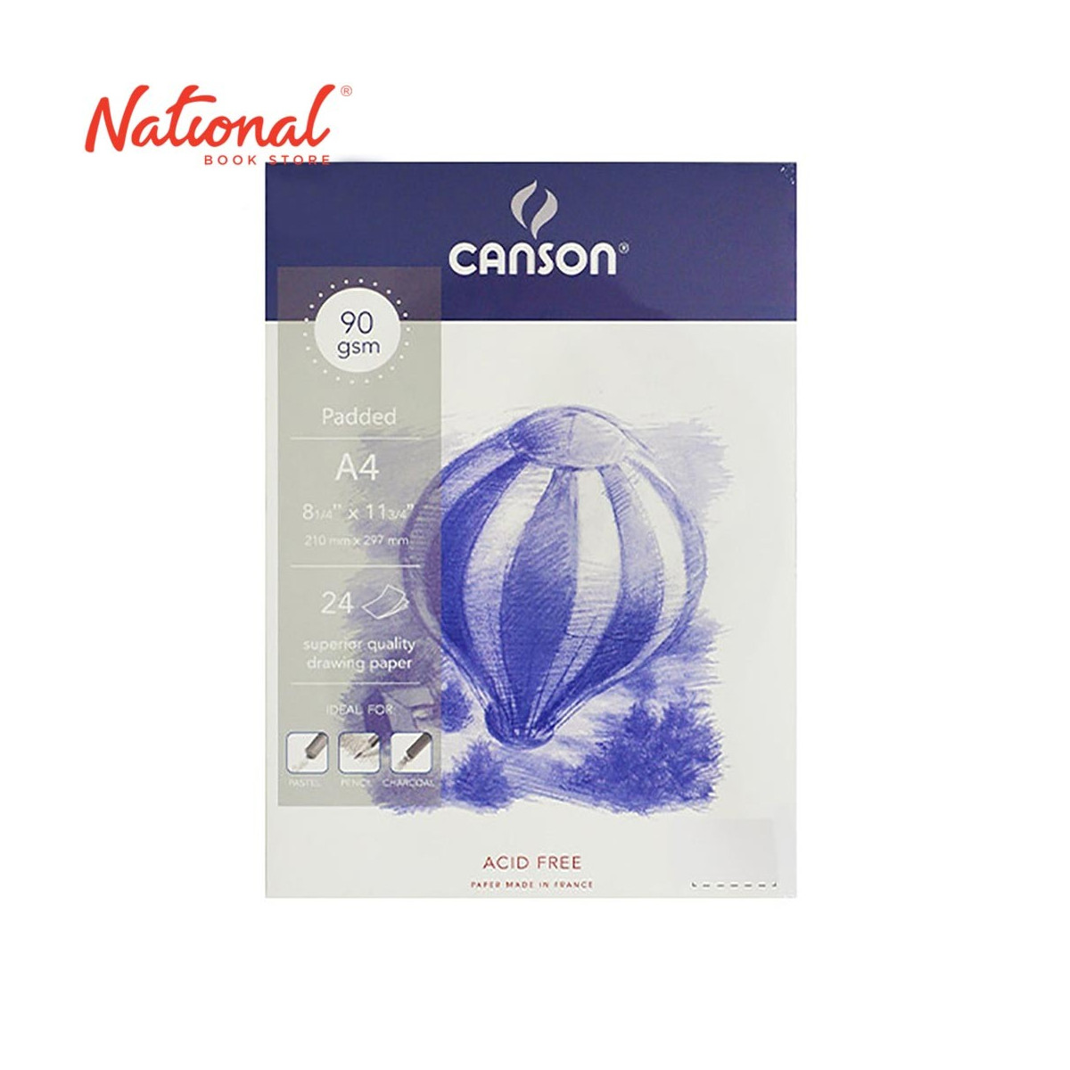 CANSON BALLOON SKETCH PAD A4 24 SHEETS