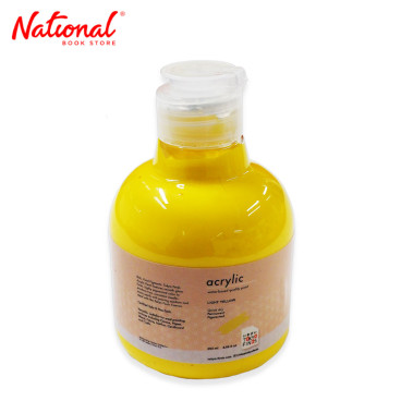 Tokyo Finds Acrylic Color 250ml, Light Yellow - Arts & Crafts Supplies