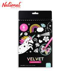 Coloring Set DY08110 A5 Velvet Coloring Activity Book - Arts & Crafts Supplies