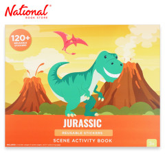 Scene Activity Book : Dinosaurs DY08126 with Reusable...