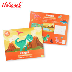 Scene Activity Book : Dinosaurs DY08126 with Reusable Stickers - Arts & Crafts Supplies - Stickers