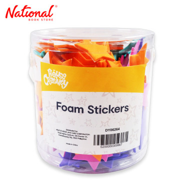 House Creativity Foam Sticker Tub DY06264 Stars - Arts & Crafts Supplies - Stickers