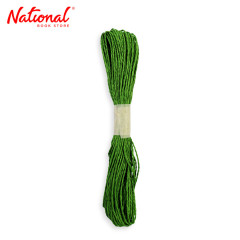 Paper String 30 Meters, Green - Sewing Supplies