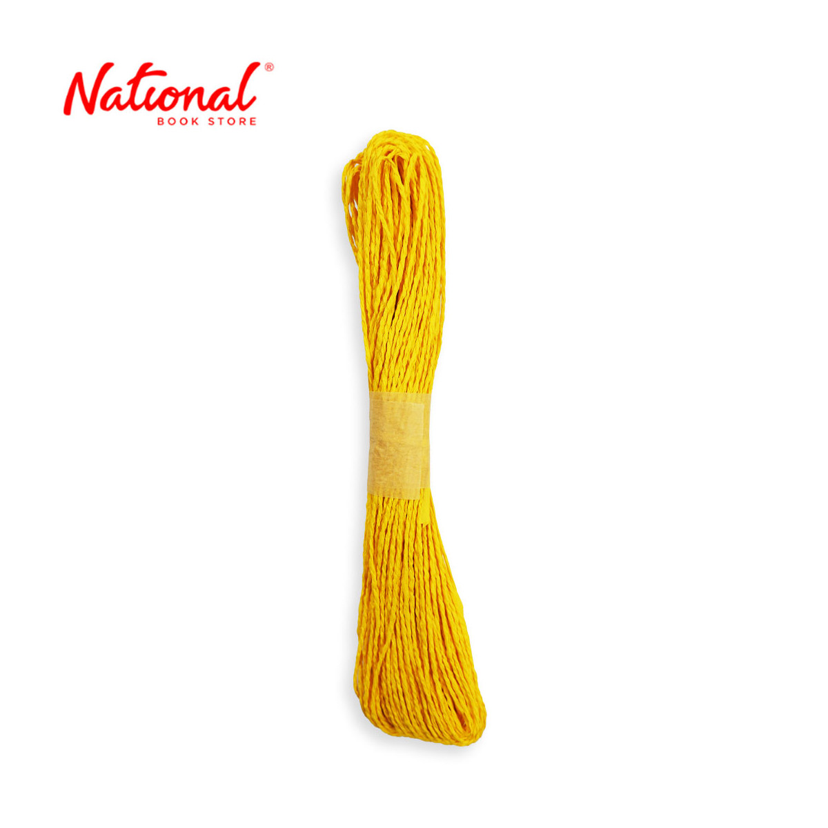 Paper String 30 Meters, Yellow - Sewing Supplies