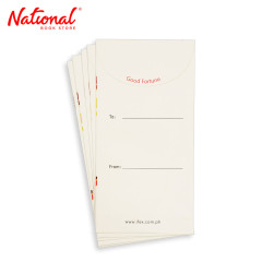 IFEX Premium Money Envelope for Chinese New Year 7x3.5 inches 5pcs - Lucky Ivory - Gift Envelopes