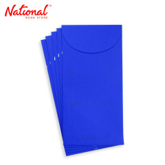 IFEX Premium Money Envelope 7x3.5 inches 5pcs - Ribbon Blue - Gift Envelopes