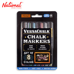 Versachalk Metallic Liquid Chalk Marker Set of 8 (Fine)